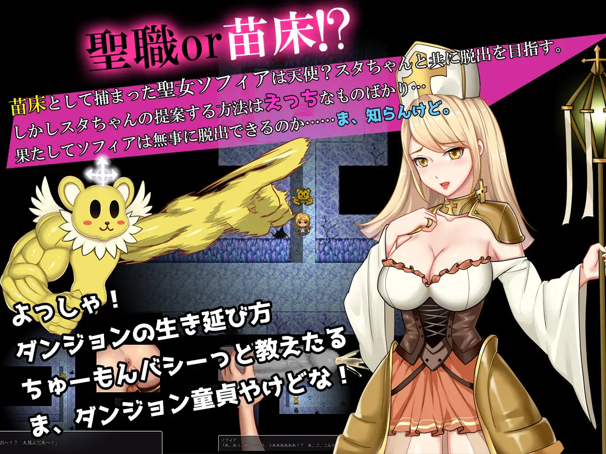 [侵犯凌辱RPG/汉化/PC+安卓] 苗床圣女索菲娅 [1.3G]