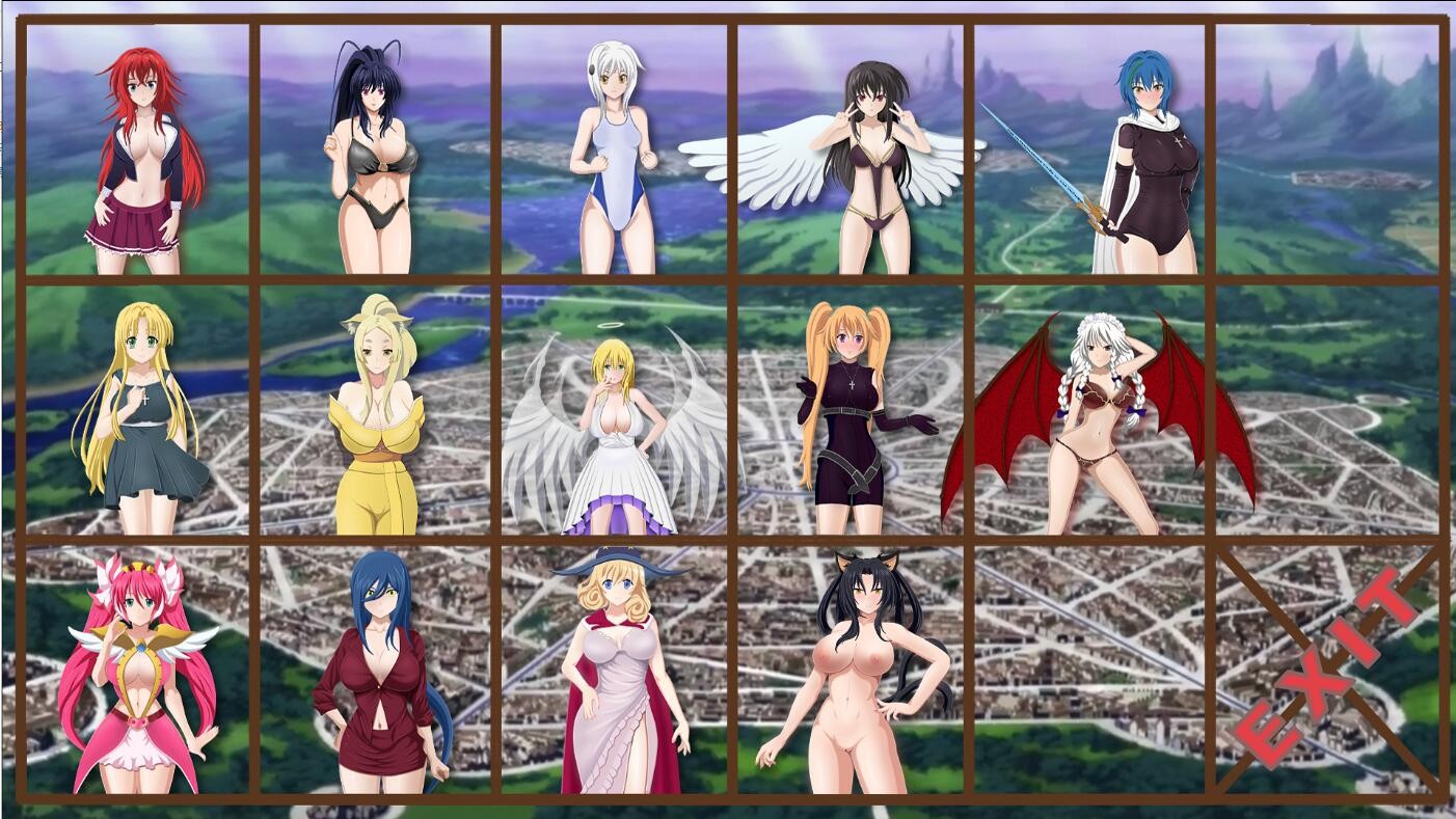 [欧美SLG汉化/动态] 恶魔高校DXD同人 天使、人类和格雷莫~Gremory Live ch.3 PC+安卓汉化版 [1.2G微云直连]