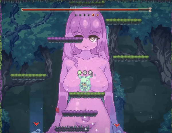 【ACT/像素/动态/STEAM官中/口交/巨乳】下来啊！冰鸟/是男人就下一百层/Falling with Ice Phoenix[Ver0.67体验版]【PC/1.70G】