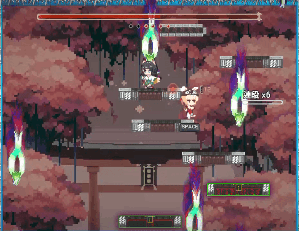【ACT/像素/动态/STEAM官中/口交/巨乳】下来啊！冰鸟/是男人就下一百层/Falling with Ice Phoenix[Ver0.67体验版]【PC/1.70G】