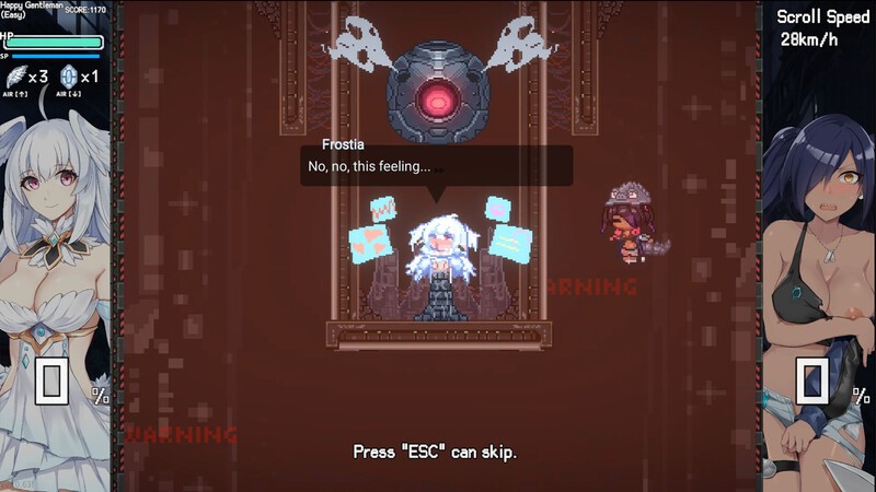 【ACT/像素/动态/STEAM官中/口交/巨乳】下来啊！冰鸟/是男人就下一百层/Falling with Ice Phoenix[Ver0.67体验版]【PC/1.70G】